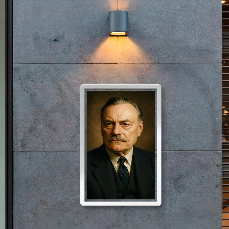 Enoch Powell portrait poster 2