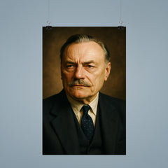 Enoch Powell portrait poster 9