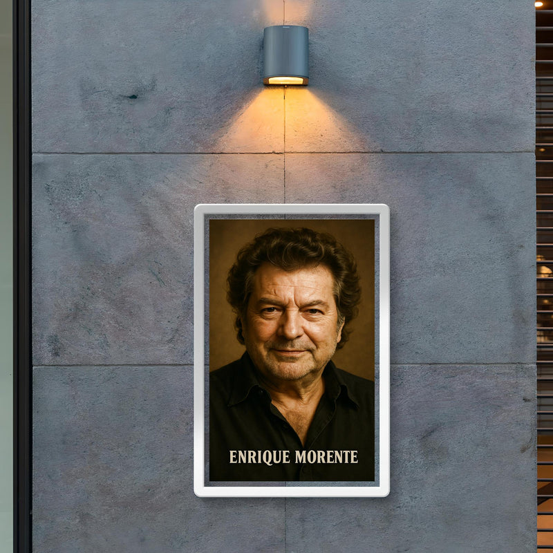 Enrique Morente portrait poster 2