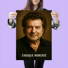 Enrique Morente portrait poster 3