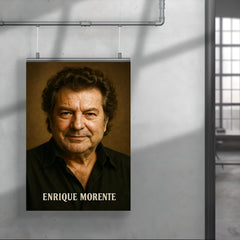 Enrique Morente portrait poster 4