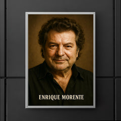 Enrique Morente portrait poster 5