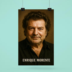 Enrique Morente portrait poster 6