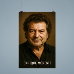 Enrique Morente portrait poster 9