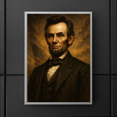 Epic Abraham Lincoln portrait poster 5