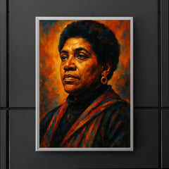 Epic Audre Lorde portrait poster 5