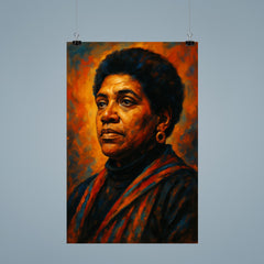 Epic Audre Lorde portrait poster 9