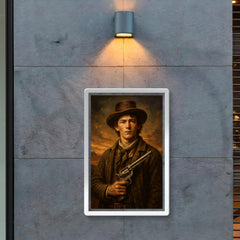 Epic Billy the Kid portrait poster 2