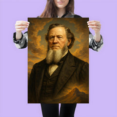 Epic Brigham Young portrait poster 3