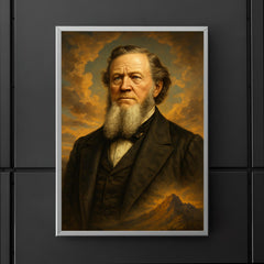 Epic Brigham Young portrait poster 5