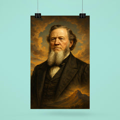 Epic Brigham Young portrait poster 6