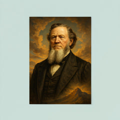 Epic Brigham Young portrait poster 8
