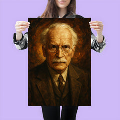 Epic Carl Jung portrait poster 3