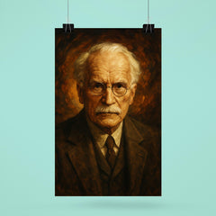 Epic Carl Jung portrait poster 6