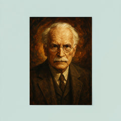 Epic Carl Jung portrait poster 8