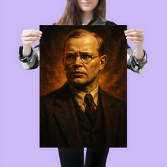 Epic Dietrich Bonhoeffer portrait poster 3