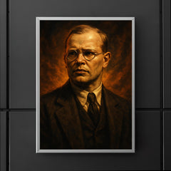 Epic Dietrich Bonhoeffer portrait poster 5