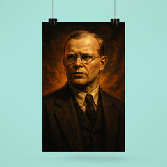 Epic Dietrich Bonhoeffer portrait poster 6