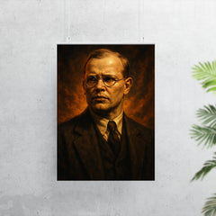 Epic Dietrich Bonhoeffer portrait poster 7