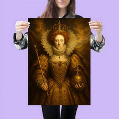 Epic Elizabeth I portrait poster 3
