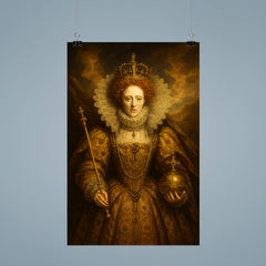 Epic Elizabeth I portrait poster 9