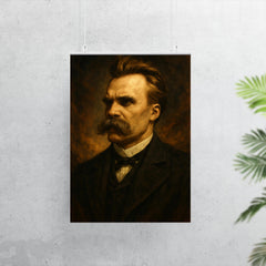 Epic Friedrich Nietzsche portrait poster 7