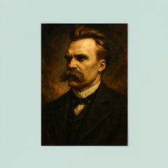 Epic Friedrich Nietzsche portrait poster 8