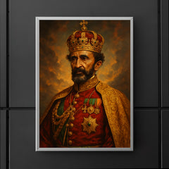 Epic Haile Selassie portrait poster 5