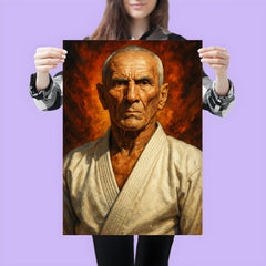 Epic Helio Gracie portrait poster 3