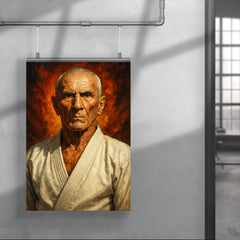 Epic Helio Gracie portrait poster 4