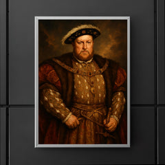 Epic Henry VIII of England portrait poster 5