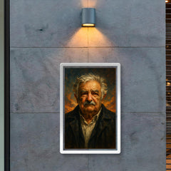 Epic Jose Mujica portrait poster 2