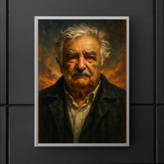 Epic Jose Mujica portrait poster 5