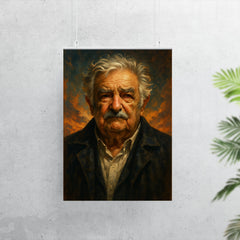 Epic Jose Mujica portrait poster 7