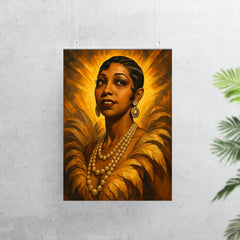 Epic Josephine Baker portrait poster 7