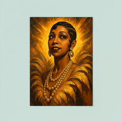 Epic Josephine Baker portrait poster 8