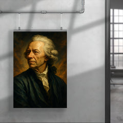 Epic Leonhard Euler portrait poster 4