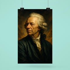 Epic Leonhard Euler portrait poster 6