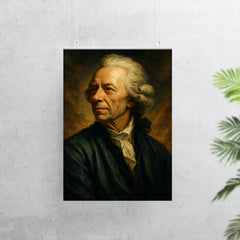 Epic Leonhard Euler portrait poster 7
