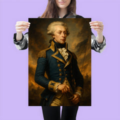 Epic Marquis de Lafayette portrait poster 3