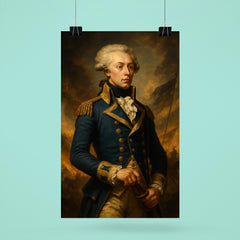 Epic Marquis de Lafayette portrait poster 6