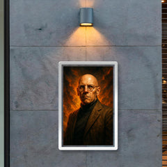 Epic Michel Foucault portrait poster 2
