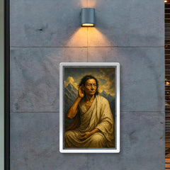 Epic Milarepa portrait poster 2