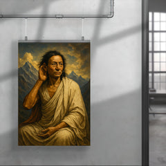 Epic Milarepa portrait poster 4