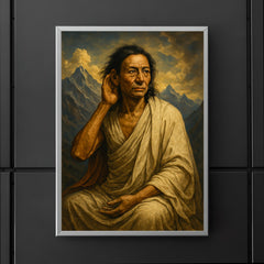 Epic Milarepa portrait poster 5