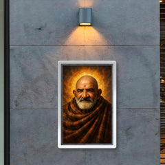 Epic Neem Karoli Baba portrait poster 2