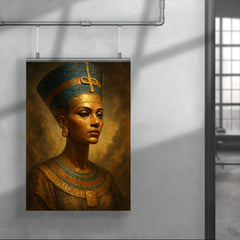 Epic Nefertiti portrait poster 4