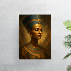 Epic Nefertiti portrait poster 7