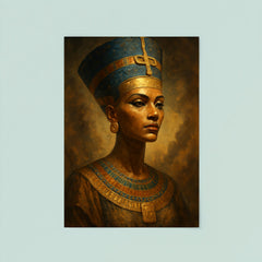 Epic Nefertiti portrait poster 8