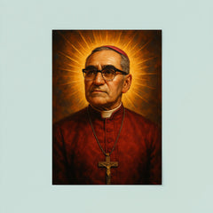 Epic Oscar Romero portrait poster 8
